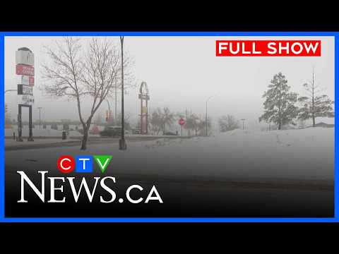 Spring storm brings heavy snow to Sask. | CTV News Saskatoon at Six April 23, 2026