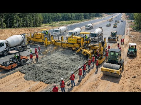 How U.S. Engineers Build Massive Concrete Roads That Stunned Chinese Engineers