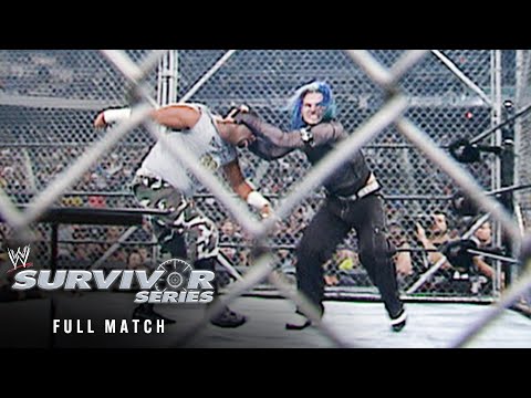 FULL MATCH: Hardy Boyz vs. Dudley Boyz | Tag Team Title Steel Cage Unification: Survivor Series 20..