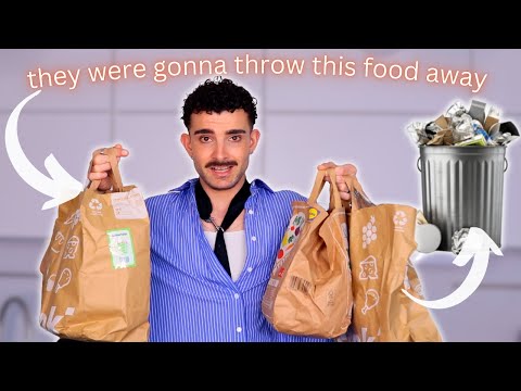 This Is What Supermarkets Throw Away (I Ate It All for 24 Hours)