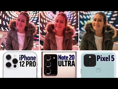 Unbiased iPhone 12 Pro vs Note 20 vs Pixel 5 Camera Test