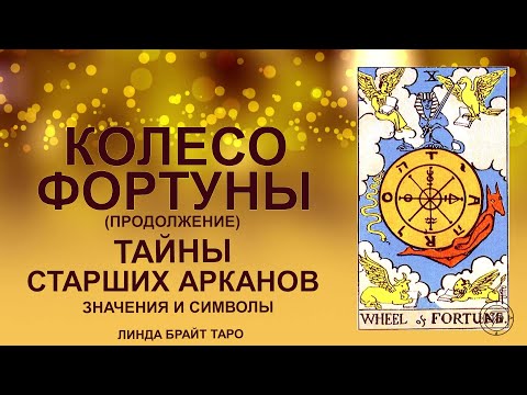 💥The Wheel of Fortune Arcana - Part 2 The Law of Cycles, the Turn of Fate #tarot #wheeloffortune ...