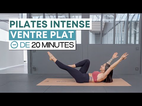 Séance PILATES INTENSE en moins de 20 MIN - ABDOS PROFONDS & VENTRE PLAT 🔥