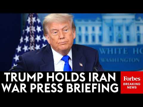 LIVE: President Trump Holds Iran War Press Briefing After Rescue Of U.S. Airman