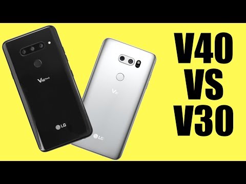 LG V40 vs LG V30: Let's chat about a one-year upgrade...