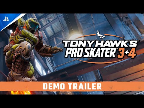 Tony Hawk's Pro Skater 3 + 4 - Demo Trailer | PS5 & PS4 Games