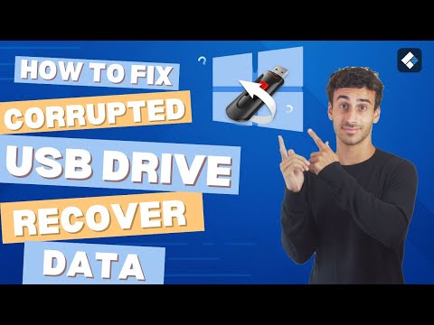 How to Repair Corrupted USB Drive and Recover Data