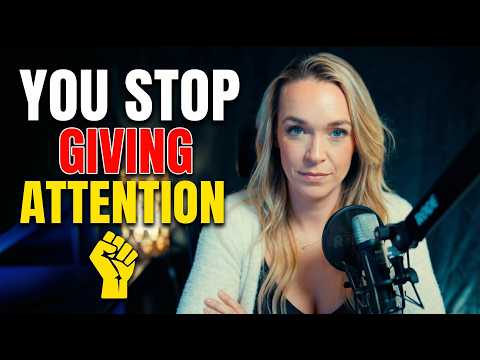 When You STOP Giving HER Attention, THIS Happens | Female Psychology