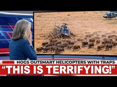 Leaked Drone Footage From Texas Reveals Hogs Are Now Setting TRAPS For Helicopters — World In Shock