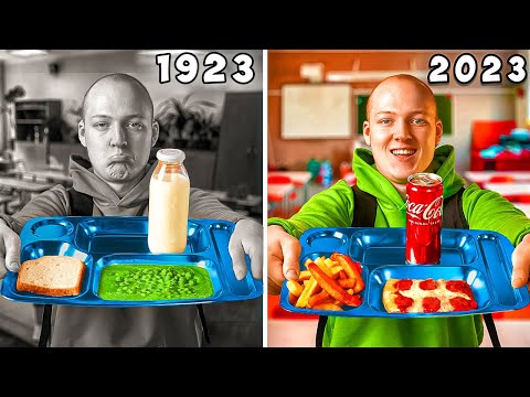 ШКОЛЬНАЯ ЕДА СЕЙЧАС vs 100 ЛЕТ НАЗАД