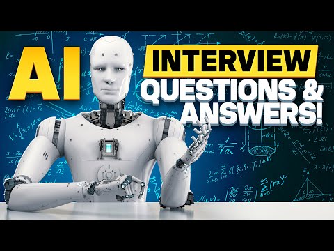 AI (Artificial Intelligence) JOB INTERVIEW QUESTIONS & ANSWERS! (How to PASS an AI JOB INTERVIEW!)