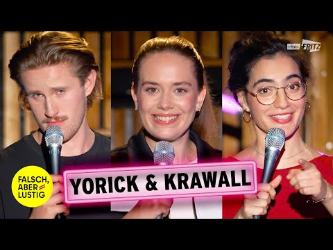 Was plant Yorick Thiede? | falsch, aber lustig | Ana Lucia, Josepha Walter, Moritz Neumeier