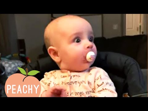 Babies Getting Startled By The Dumbest Things For 10 Minutes Straight