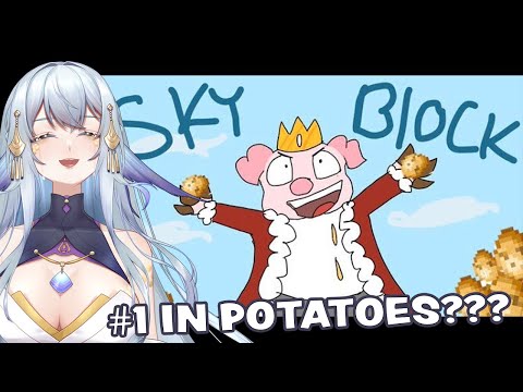 MEETING THE LEGEND HIMSELF!! | Skyblock: The Great Potato War Technoblade | VTuber Reacts