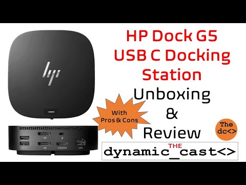 [Latest HP Dock G5 – Universal Docking Station with USB C – Unboxing &  Review – India, June 2021]