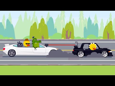 ТАЧКИ-ТАЧКИ - Шпионская гонка | Веселые мультфильмы для детей