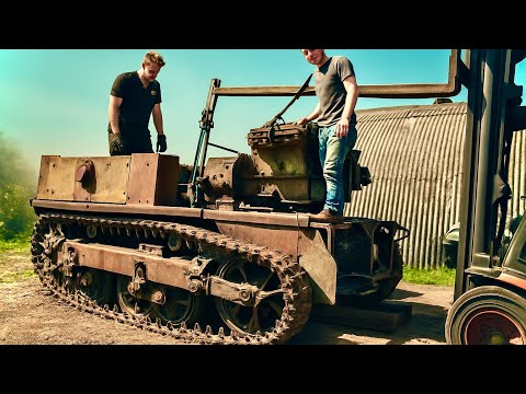 Saving a WW2 M5 High-Speed Tractor – Until We Opened the Engine…