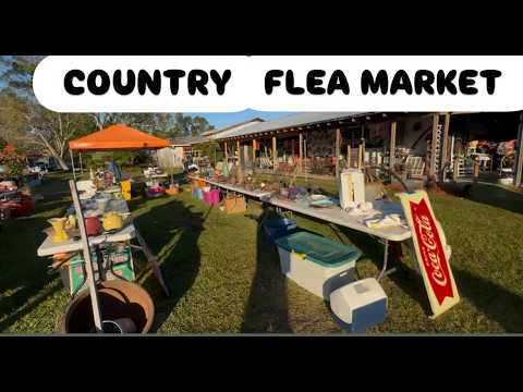 ANTIQUE & VINTAGE COUNTRY FLEA MARKET / RARE FINDS / PEARSON GA. 441 YOUTUBE VLOG