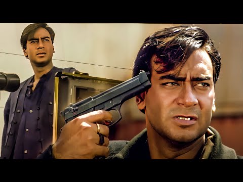 तुम लोग मुझे मेरा मिशन पूरा करने दो | वरना मैं खुद को गोली मार दूंगा | Ajay Devgn Double Role Action