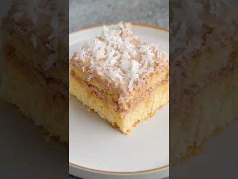 Easy Coconut Cake 🧁 recipe