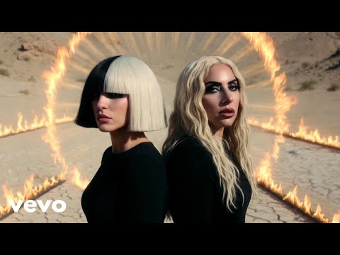 Sia ft. Lady Gaga - Burning Fire (Official Music Video)
