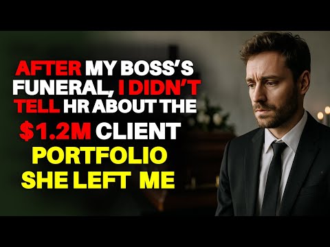 After My Boss's Funeral, I Didn't Tell HR About the $1.2M Client Portfolio She Left Me...