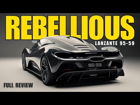 Lanzante 95-59 First Look | 850HP, 3 Seats, No Hybrid - Last REAL Supercar?