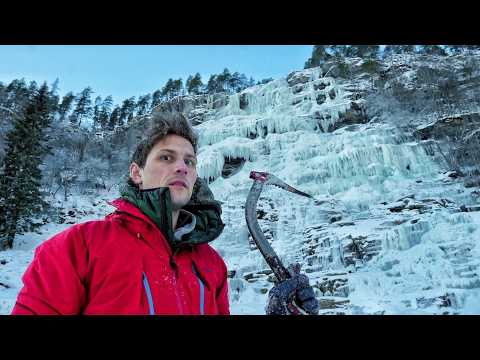 What Happens When a Boulderer Tries Ice Climbing?