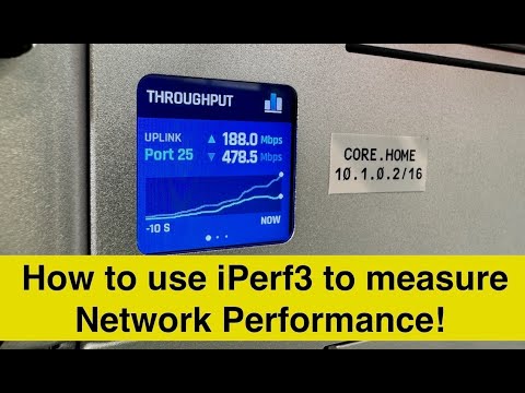 HOMELAB: A definitive guide to using iPerf3 to measure network performance! (Part 1)