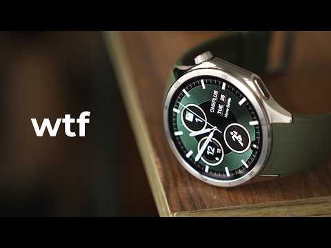 The OnePlus Watch 3 is insane.