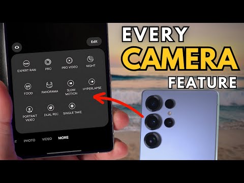 HOW TO use EVERY Camera Feature on the Galaxy S25!