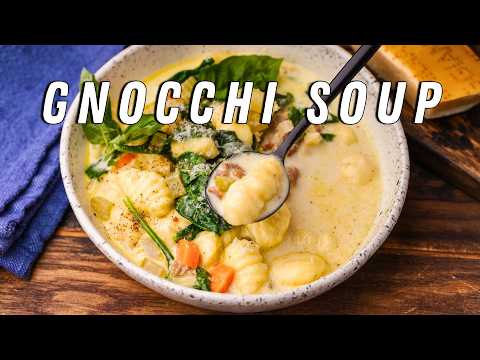 Sausage Gnocchi Soup - The Outrageously Delicious and EASY Weeknight Meal