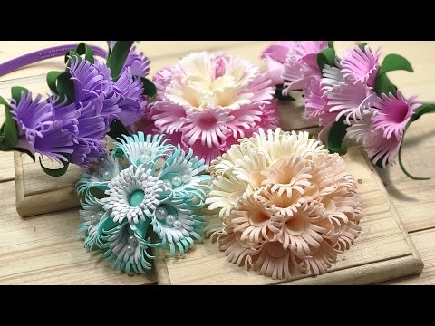 3 Простых идеи Цветы из фоамирана своими руками 🌼 diy craft eva foam flowers