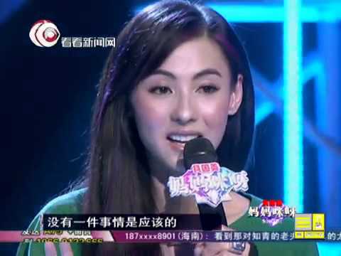 中国版Super Diva《妈妈咪呀》第二季第一场：张柏芝现场《星语星愿》