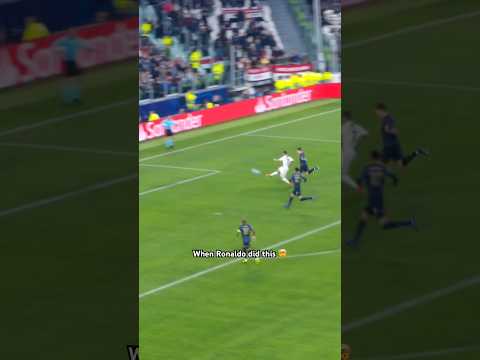 Ronaldo scores against Man United 💪