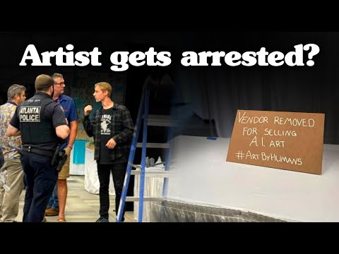 This Ai Artist Tried Fooling An Art Convention But It Ended Badly