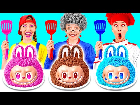 Я против Бабушки Кулинарный Челлендж Укрась Торт | Битвы с Едой от DuKoDu Challenge