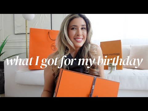 WHAT I GOT FOR MY BIRTHDAY 🎂🤍 Unboxing My First HERMES BIRKIN 25 Dream Bag + Van Cleef & Arpels ✨