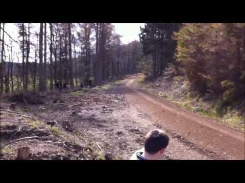 Granite City Rally 20-4-2013 SS2 Drumtochty