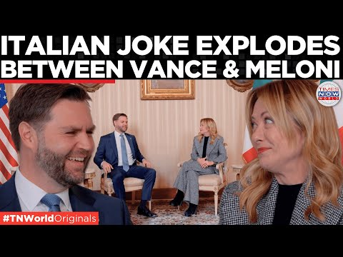 WATCH: Vance's Cheeky Italian Claim Cracks Up Meloni in Milan Meet for Olympics | World News