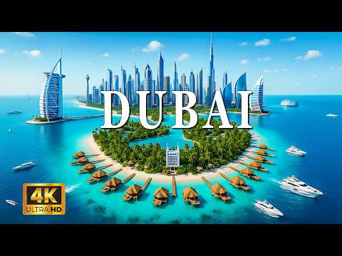 [4K]Dubai 2025 🇦🇪 Futuristic Skyline & Stunning Marina Views | Deep House Chill Mix - WanderScape 4K