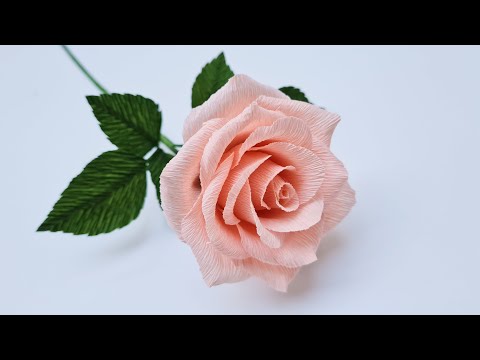 How To Make Rose Paper Flower #2 / Paper Flower / Góc nhỏ Handmade