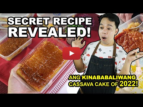SALTED CARAMEL CASSAVA CAKE