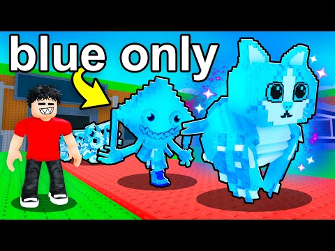 $0 to $1 Trillion Using BLUE ONLY Brainrots