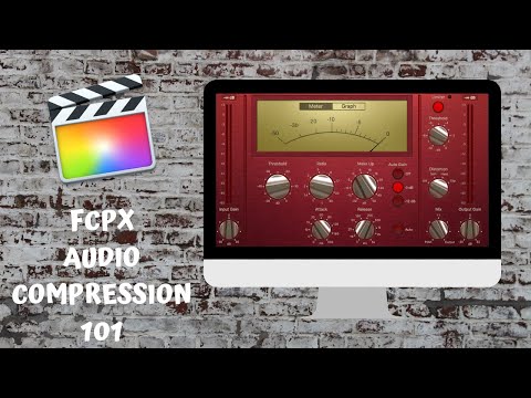 BEST COMPRESSOR SETTINGS FOR VOICE | A Full FCPX Audio Compressor Tutorial