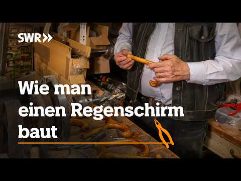 Wie man einen Regenschirm baut | SWR Handwerkskunst