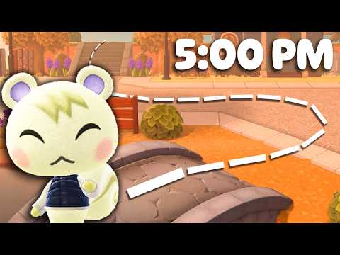 How do Animal Crossing villagers spend an entire day?