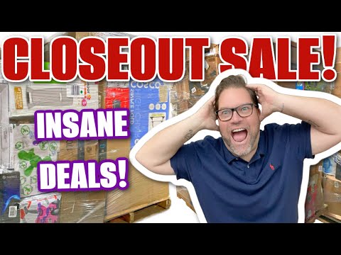 🔥INSANE CLOSEOUT WAREHOUSE DEALS! | Hidden Treasures You Won’t Believe! 😱🛒