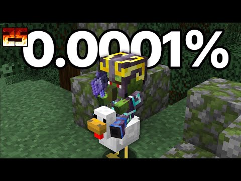 Collect the rarest mobs in Minecraft