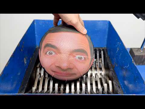 Creepy Face Ball vs Shredder!